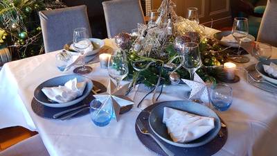 Go big, go bling: how three top chefs set their tables at Christmas