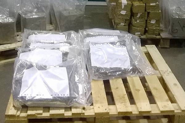 Sniffer dog finds cannabis valued at €2.45m at Dublin Port