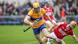 Seadna Morey’s late goal clinches victory for Clare after Cork’s second half defiance