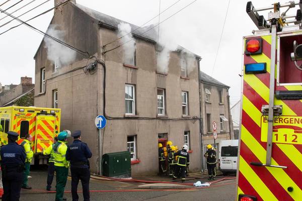 Five people taken to hospital after New Ross house fire