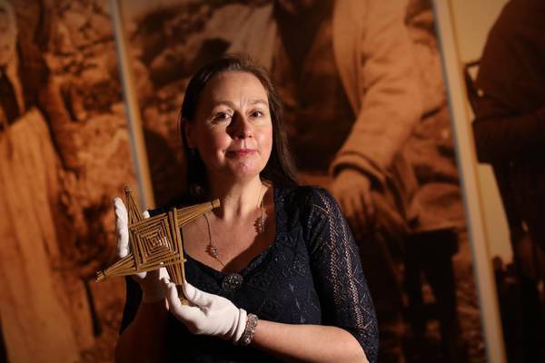St Brigid’s crosses donated by public in 1940s go on display