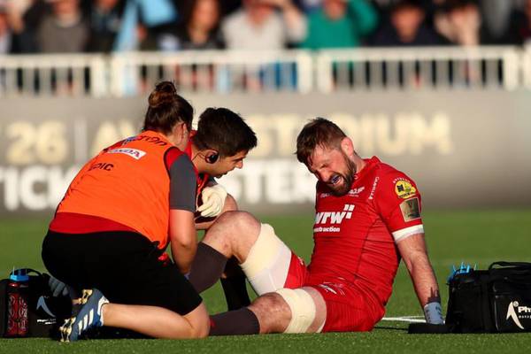 Scarlets’ squad suffering with bad burns from Glasgow 4G pitch