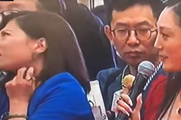 China’s internet lights up after reporter rolls eyes at fawning question