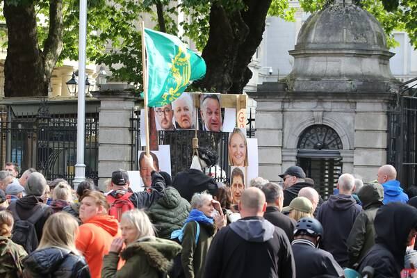 McEntee wants to use anti-terror legislation to prevent future intimidation by protesters