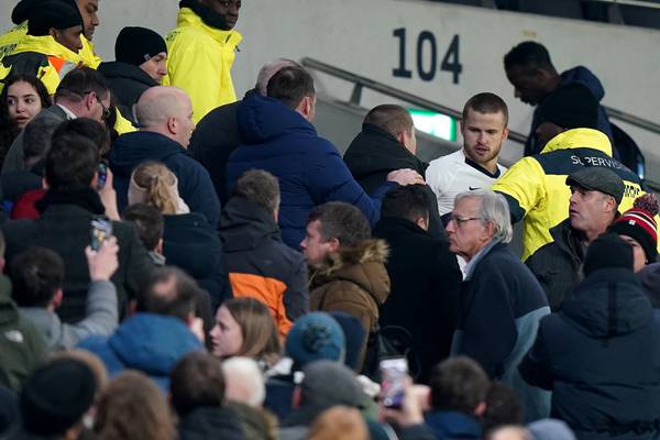 FA contacts Eric Dier over incident with fan in the stands