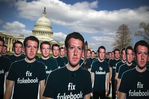 Facebook shares surge as US senators question Zuckerberg