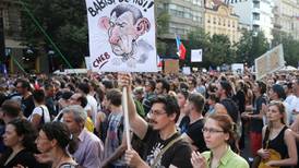 Billionaire Czech leader dismisses EU audit and huge Prague protest