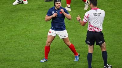 Dupont upset with referee after France’s Rugby World Cup exit to South Africa 