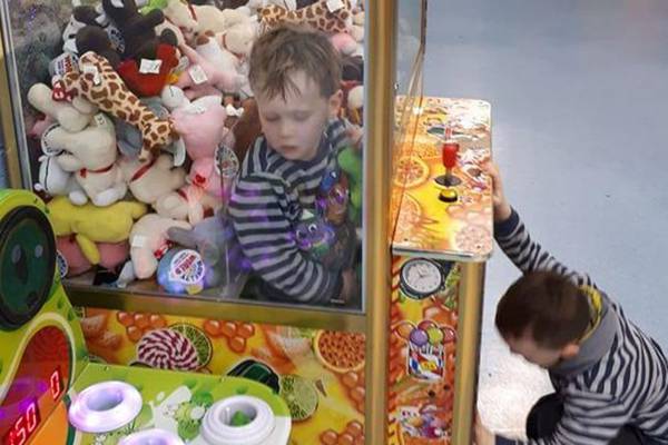Tipperary boy gets stuck inside arcade machine