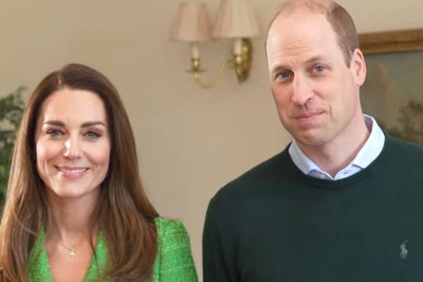Prince William tries his hand at Irish in St Patrick’s Day video
