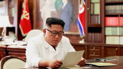 Kim Jong-un receives letter from Trump ‘of excellent content’