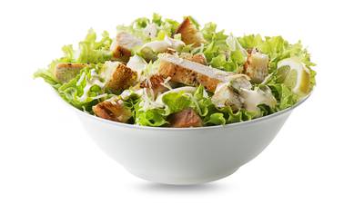 The key to a delicious chicken Caesar salad is in the dressing