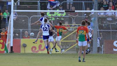 Fintan Kelly eases Monaghan nerves as they shake off Carlow