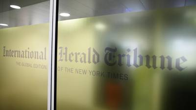 End of an era as venerable ‘Herald Tribune’ to be reborn as ‘International New York Times’