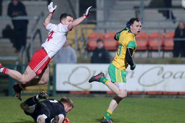 Donegal end Tyrone’s McKenna Cup dominance in thriller
