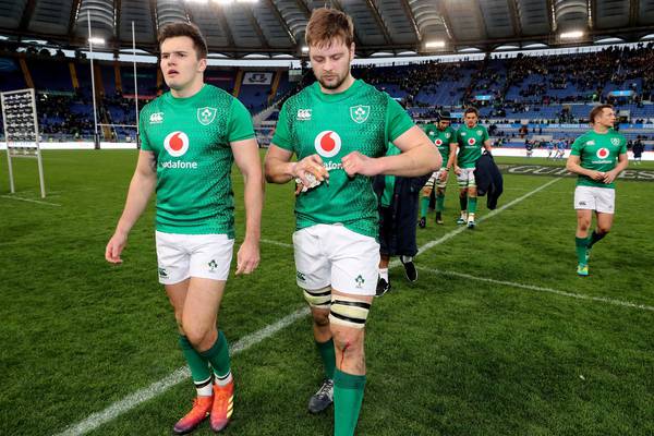 Jacob Stockdale and Iain Henderson out of Wales game