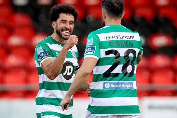 Shamrock Rovers battle back at the Brandywell to go six clear