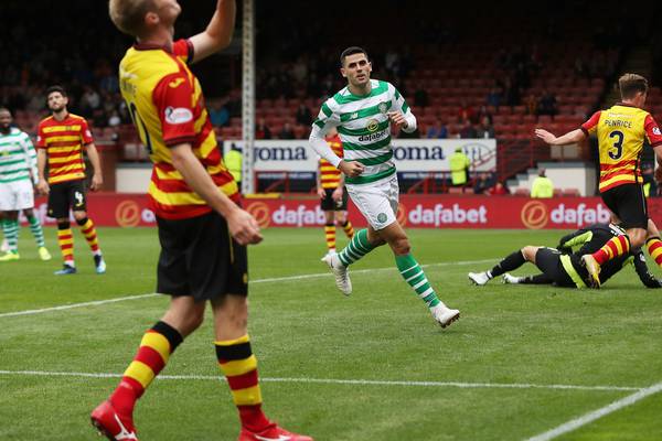 Celtic end a week to forget with cup win over Partick Thistle