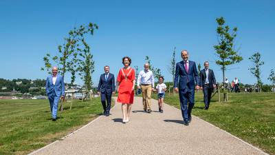 Slagheap in Cork Harbour reborn as scenic park after €25m remediation