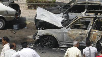 Cairo bomb blast targets interior minister