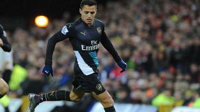 Arsenal’s Alexis Sanchez ruled out of FA Cup tie with Sunderland