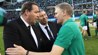 Steve Hansen's high praise for Joe Schmidt after Ireland end New Zealand run