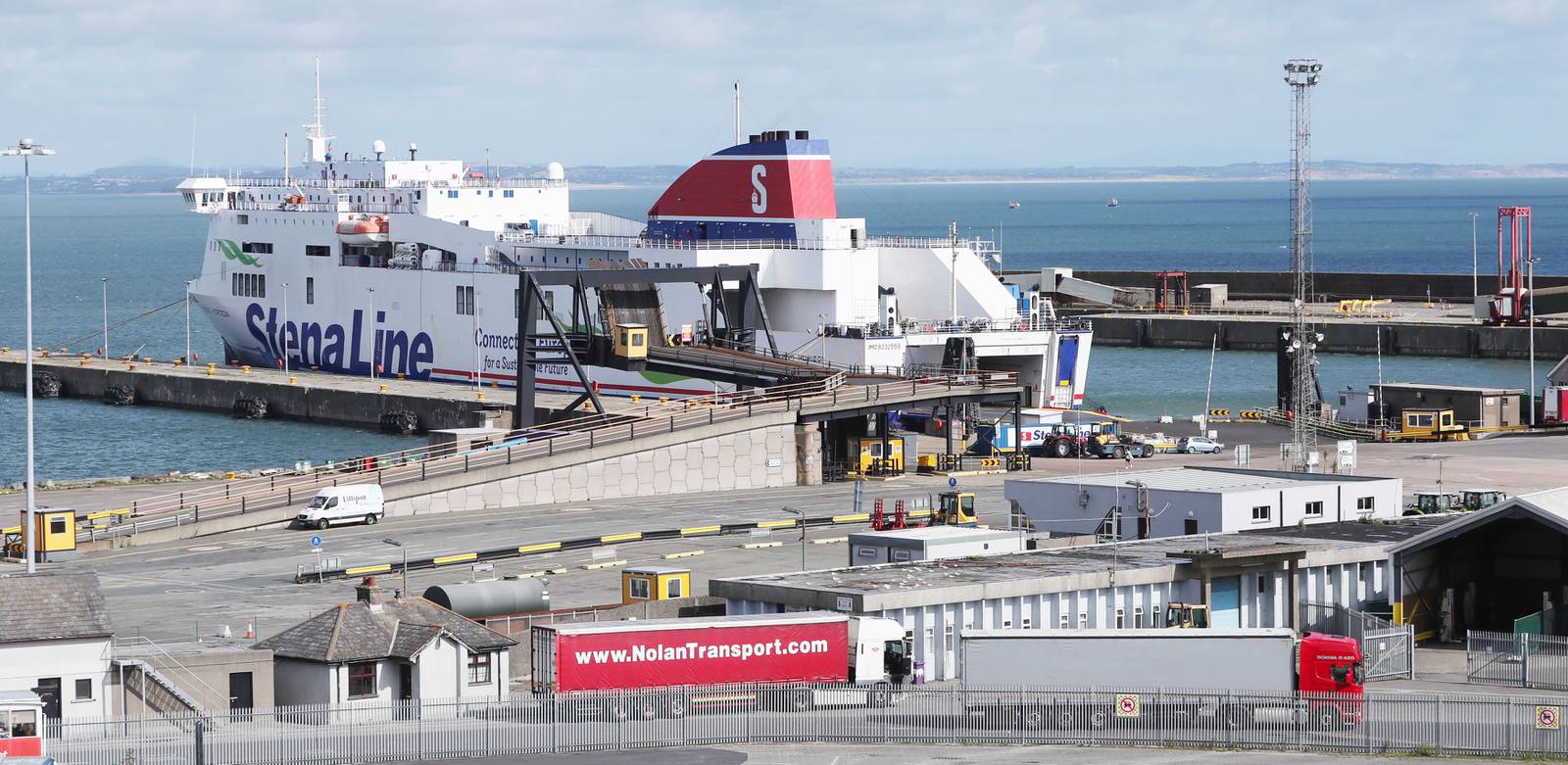 File photo dated 19/08/19 of a general view of Rosslare Europort in Co Wexford, Ireland. Sixteen people have been discovered in a sealed trailer on a ferry sailing from Cherbourg in France to Rosslare in the Republic of Ireland, Stena Line has confirmed. PA Photo. Issue date: Thursday November 21, 2019. See PA story IRISH Ferry. Photo credit should read: Niall Carson/PA Wire