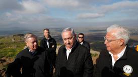 Israel anticipates US recognition of sovereignty over Golan Heights