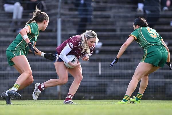 Aoife O’Rouke’s last-minute free gives Galway late draw against Meath