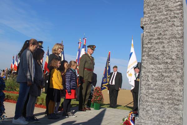 Le Pilly honours 177 Irish men killed in first World War battle