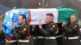 Seán Rooney burial: Army chiefs and senior politicians among mourners in Co Donegal