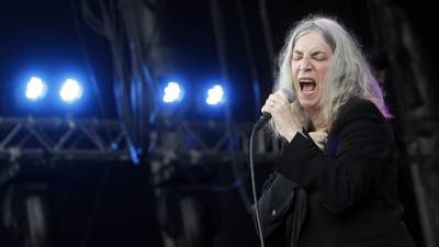 Horses for courses: Wind, rain force Patti Smith gig  indoors