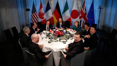 Russia suspended from G8 in show of unity