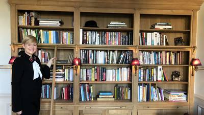 Shelfies with Irish writers: how the literati keep their libraries in order