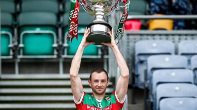 Keith Higgins stars for Mayo as they beat Tyrone to take Nicky Rackard Cup