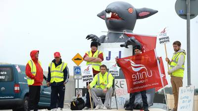 Building company claims conduct of picketers is ‘appalling’