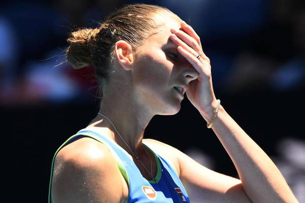 Australian Open upsets continue as Pliskova crashes out