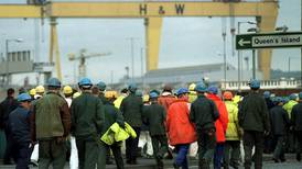 Secretary of state Tom King  urged closure of Harland and Wolff shipyard