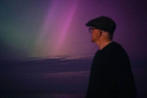 In pictures: Northern Lights spark excitement with rare sightings across Ireland