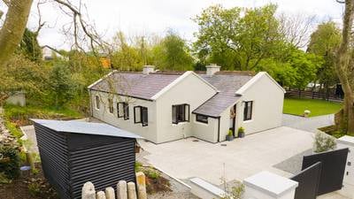 Bungalow near Naas transformed into a welcoming home with a gorgeous garden for €595,000