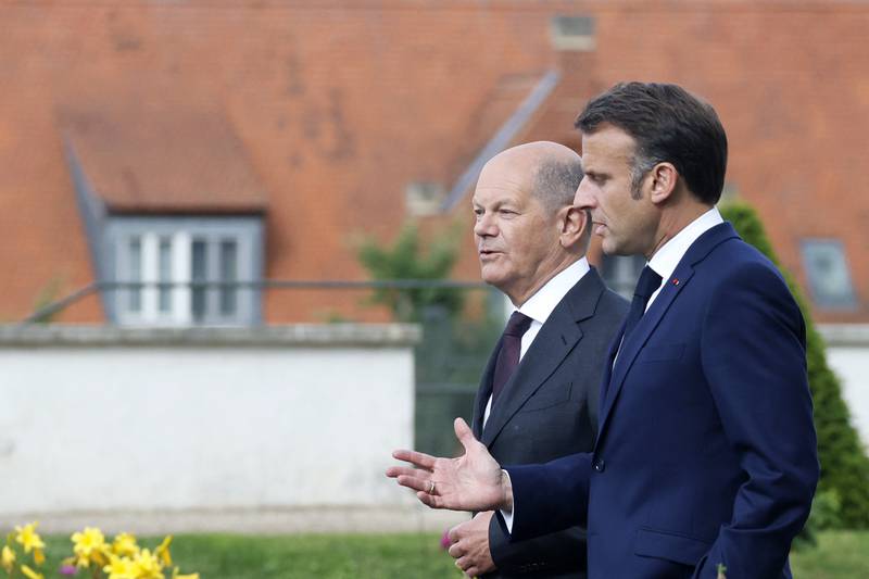 ‘Let us wake up’: Macron warns of far-right  on German trip as he and Scholz wrangle over hard issues