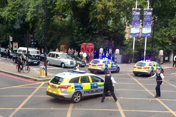 Police detain man after 11 injured in car incident near London museum