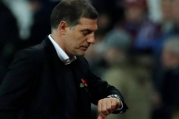 West Ham boss Slaven Bilic expected to learn his fate on Monday