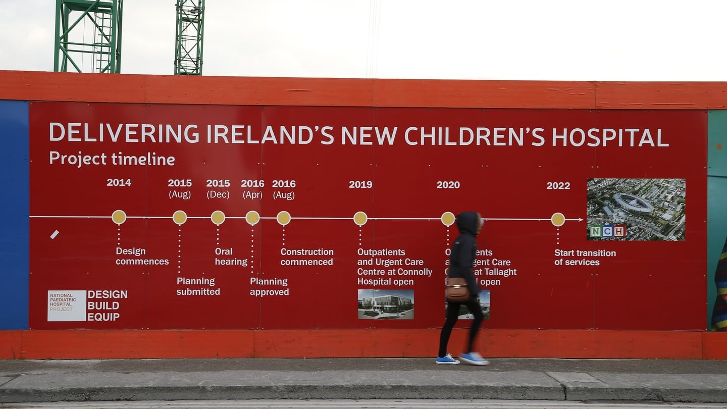 Review into overruns at children’s hospital to cost €450,000