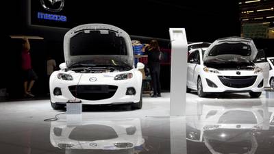 Mazda, Mitsubishi see record annual profits