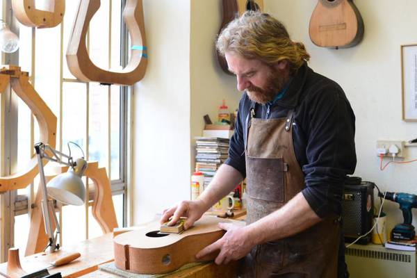 Craft and graft of a Dublin guitar maker