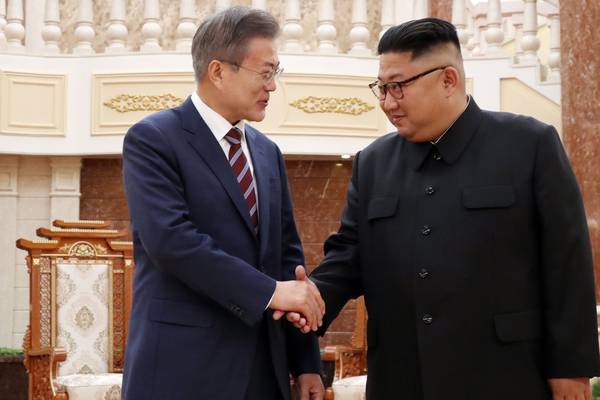 North and South Korea strike confident tone as bilateral talks begin