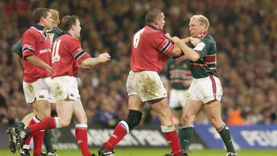 Peter Stringer and Neil Back team up for Rugby World Cup duty