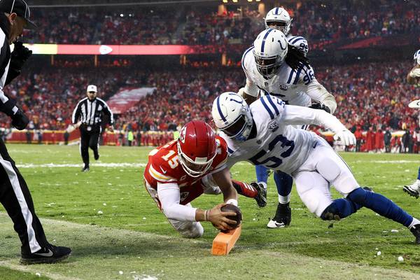 NFL: Chiefs crush Colts while Rams trample over Cowboys