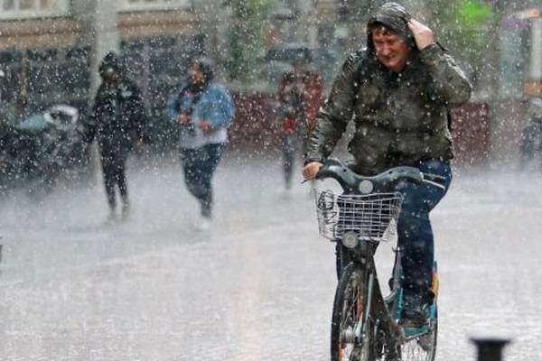 Met Éireann issues yellow weather warning for five counties